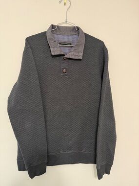 Hammer Made Men's Quilted Button Up Sweater